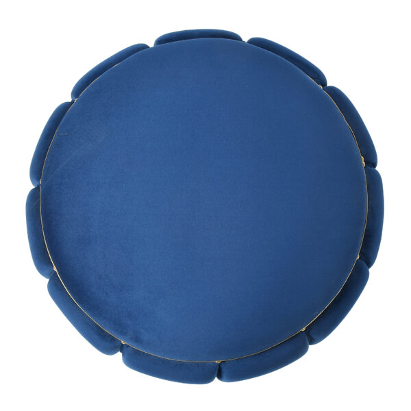PLUSH FLORAL POUF - Image 3