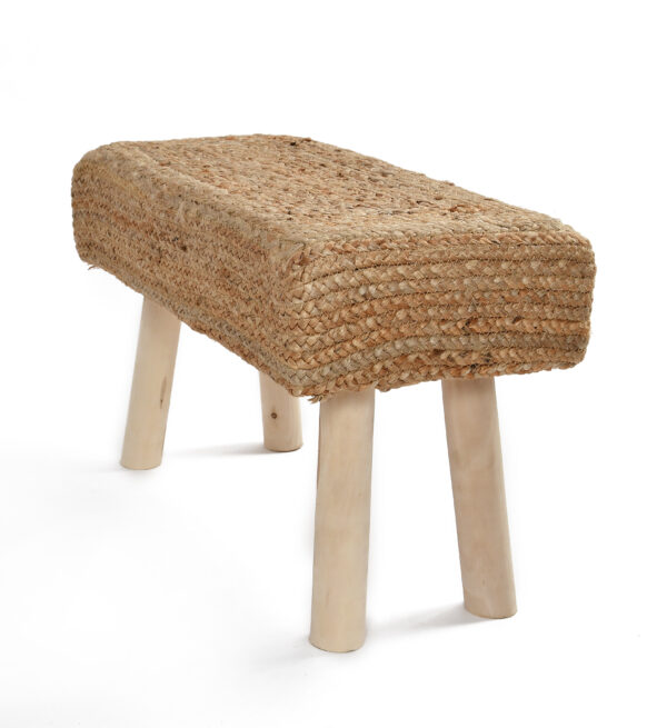 NATURAL JUTE STOOL