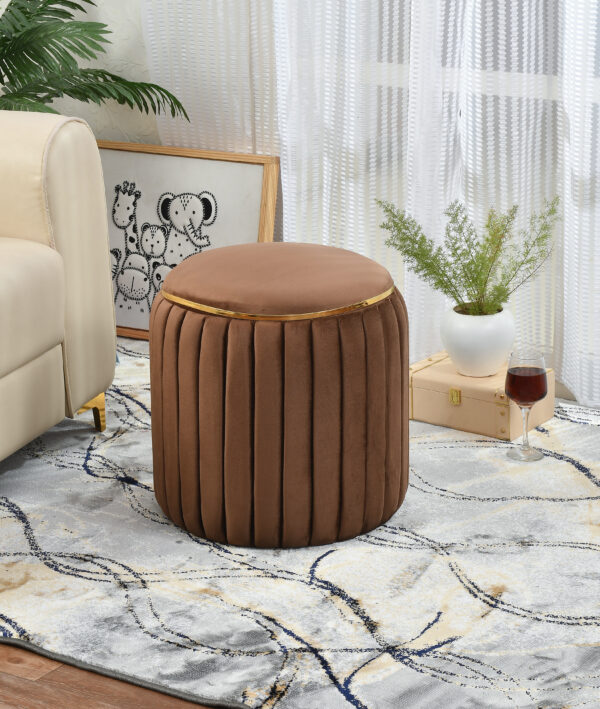 PLUSH 3D OBLONG POUF - Image 4