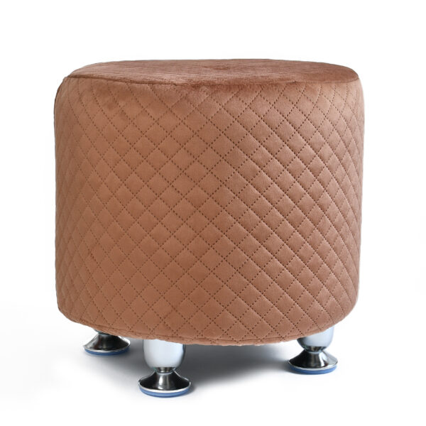 LUXE- QUILTED POUF