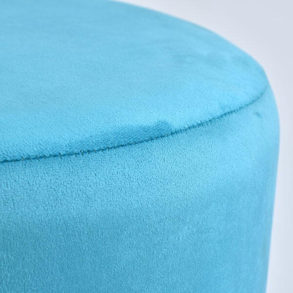 COMBO- PLUSH PLEATED CHAIR + STOOL - Image 6