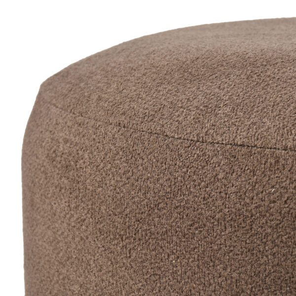 RAISED BOUCLE OTTOMAN - Image 3
